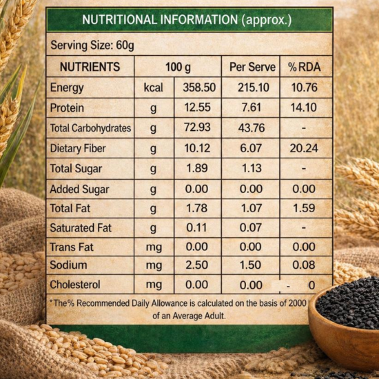 Nigella Seeds Mix Wheat Flour 5 KG 